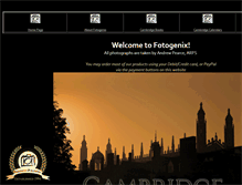 Tablet Screenshot of fotogenix.co.uk